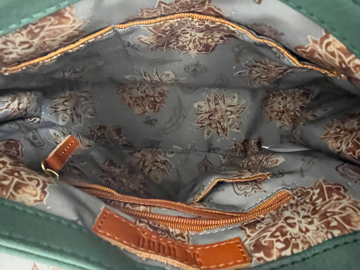 HOBO Crossbody Green Brio Tassel