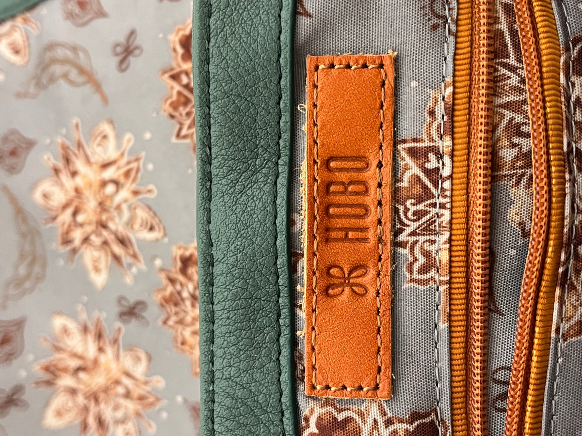 HOBO Crossbody Green Brio Tassel