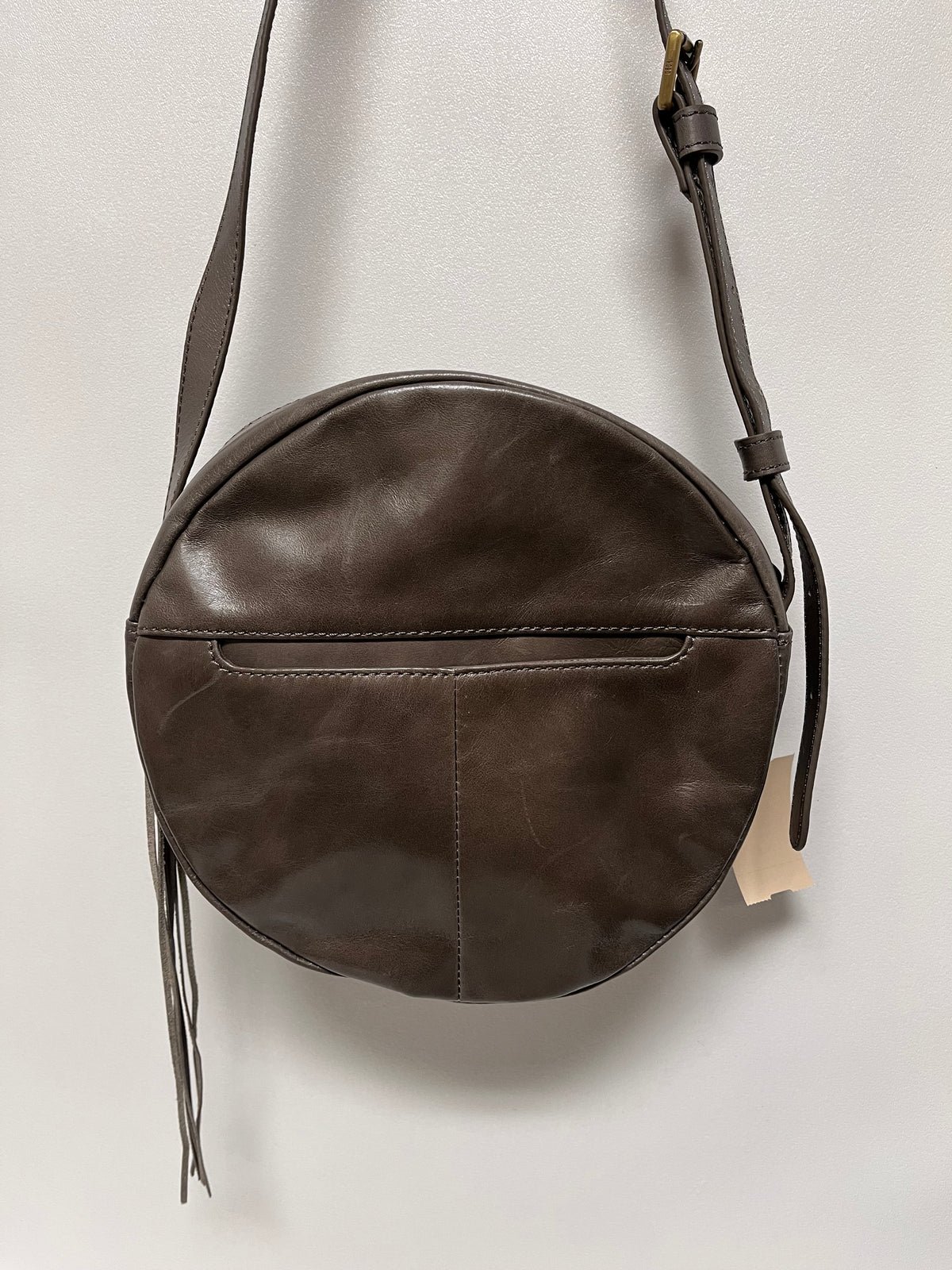 HOBO Crossbody Gray Cement Round Union