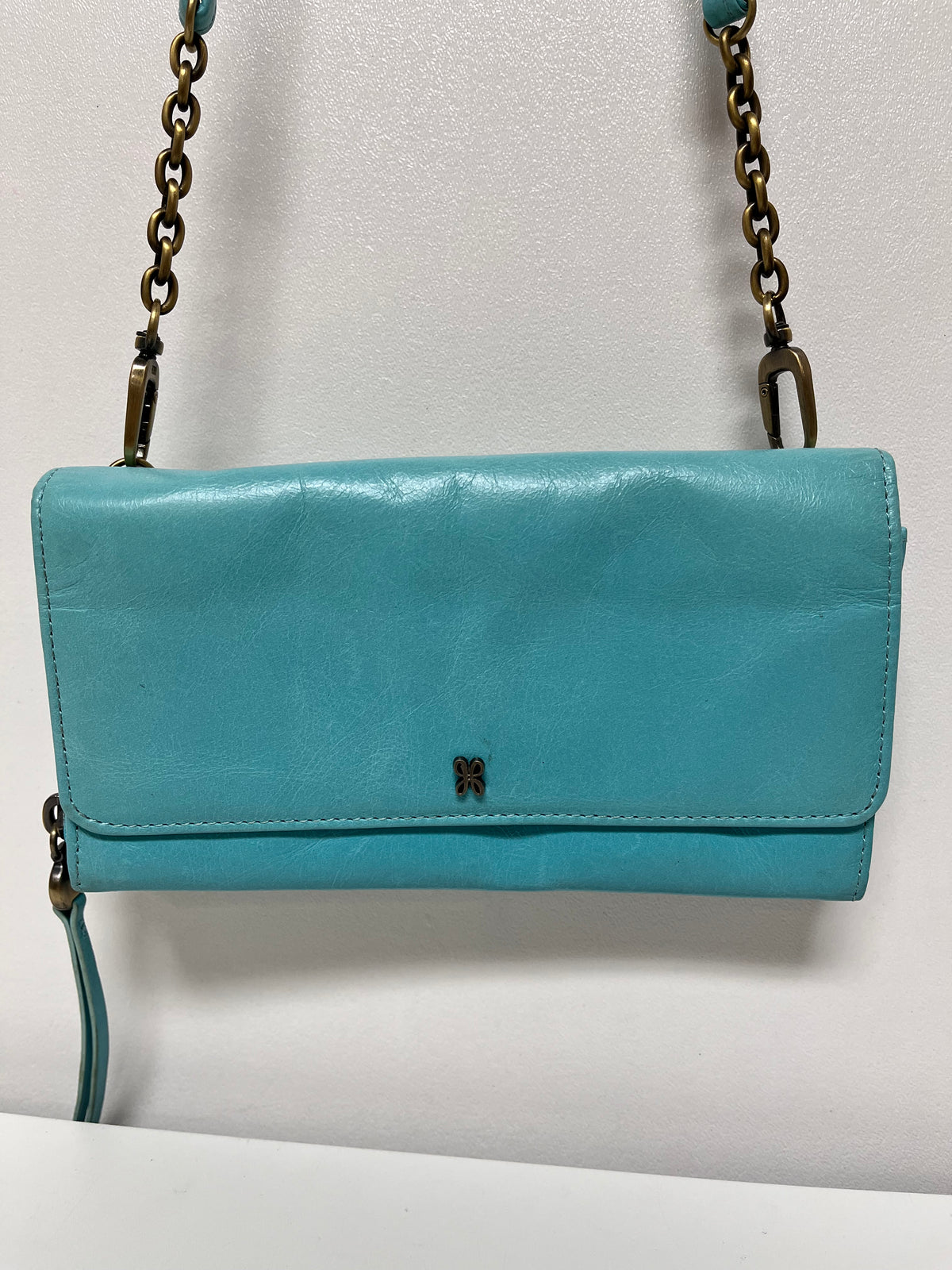 HOBO Crossbody Aqua Rubie Wallet