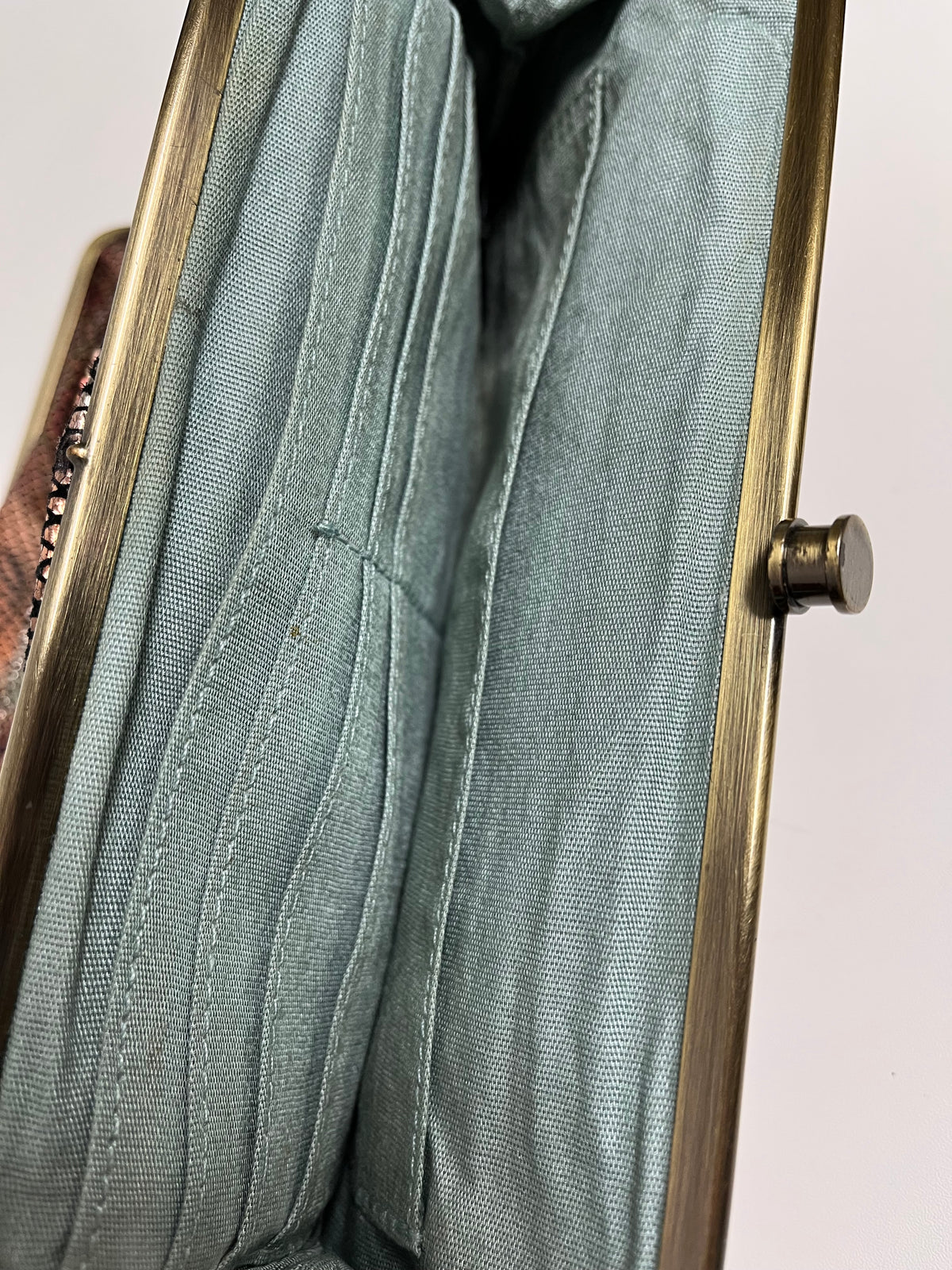 HOBO Wallet Copper Lauren Shimmering Snakeskin