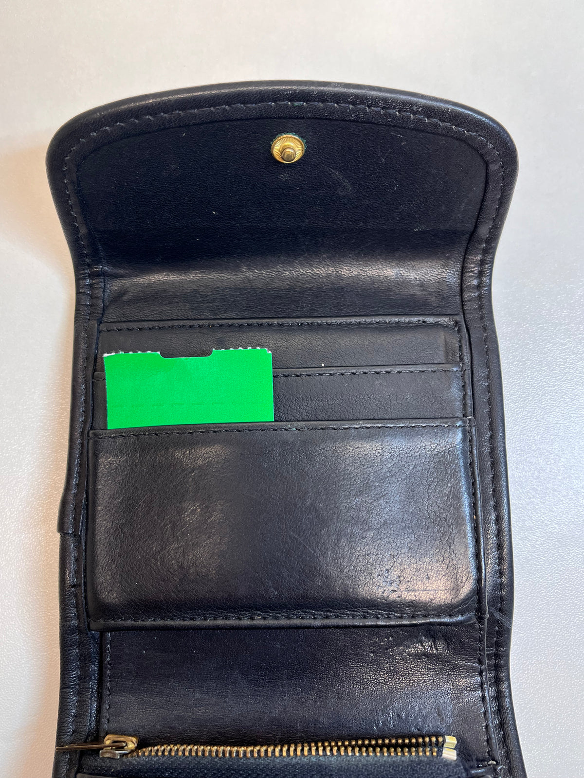Coach Wallet Black Vintage Multifunction