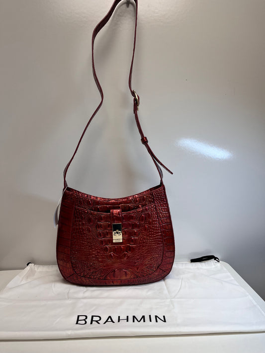 Brahmin Crossbody Red Small Johanna Chili Melbourne