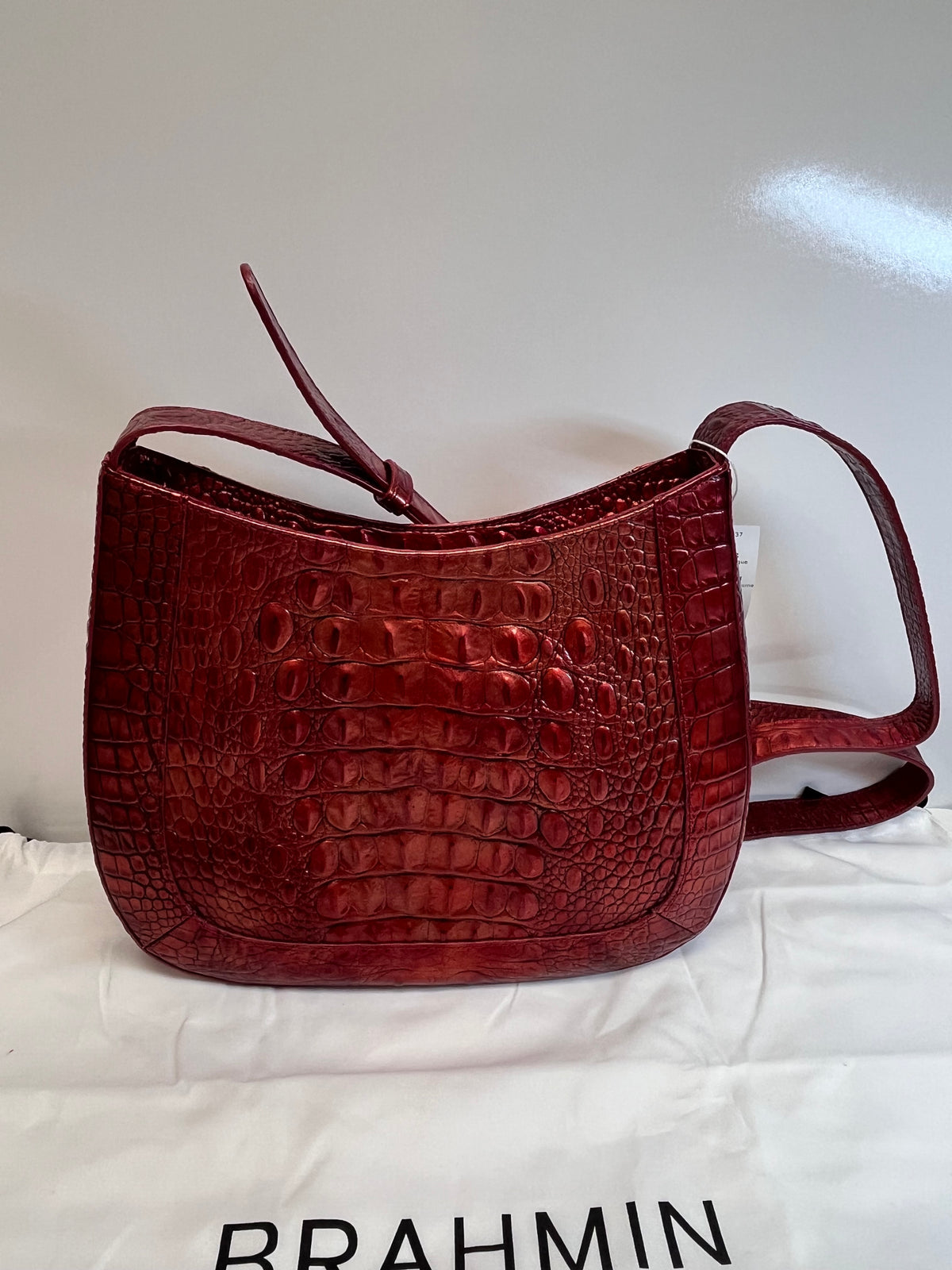 Brahmin Crossbody Red Small Johanna Chili Melbourne