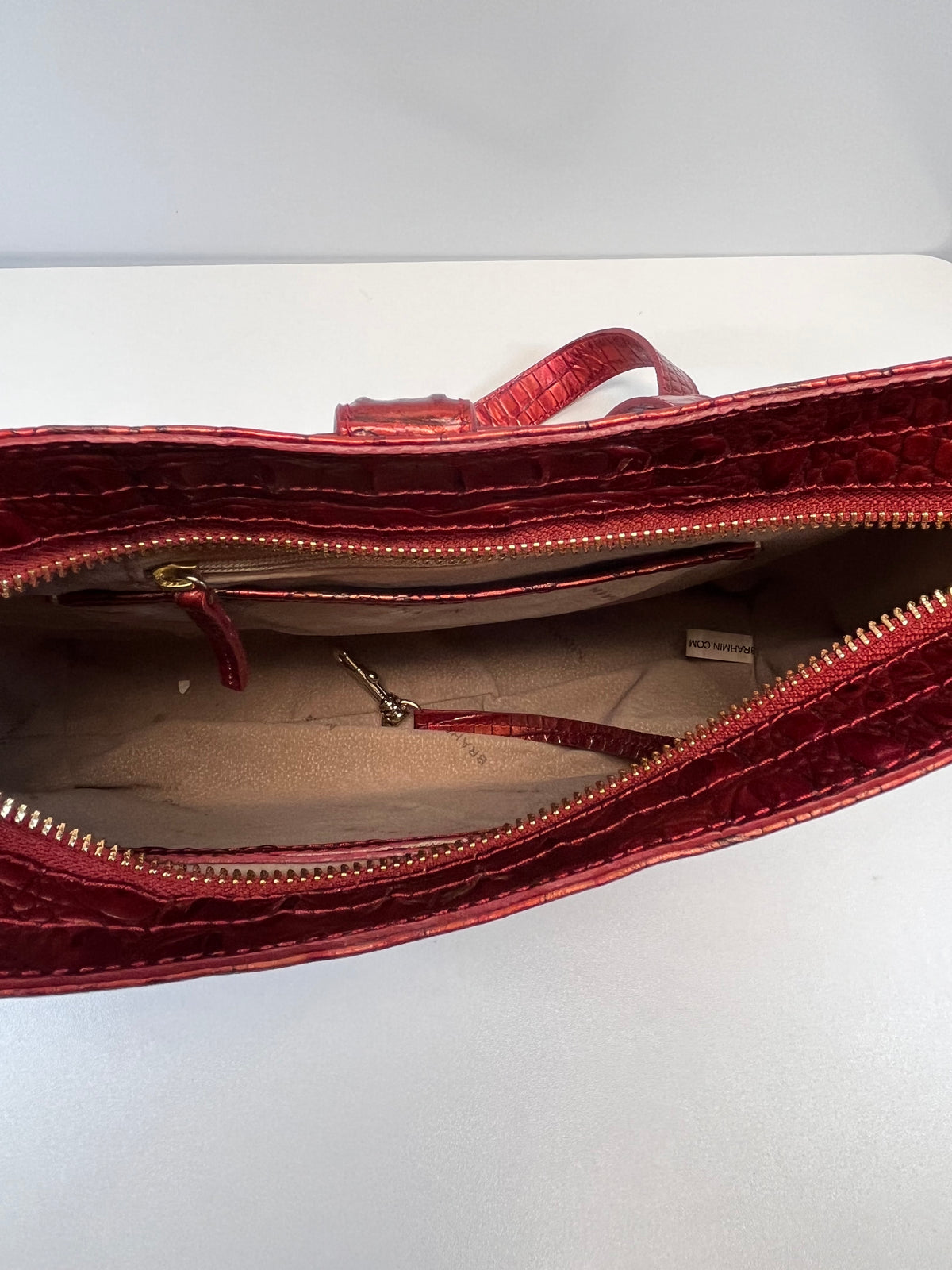 Brahmin Crossbody Red Small Johanna Chili Melbourne