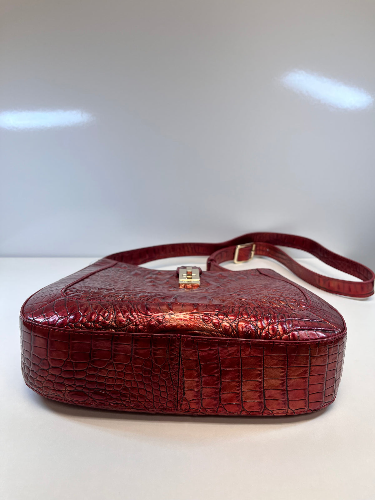 Brahmin Crossbody Red Small Johanna Chili Melbourne