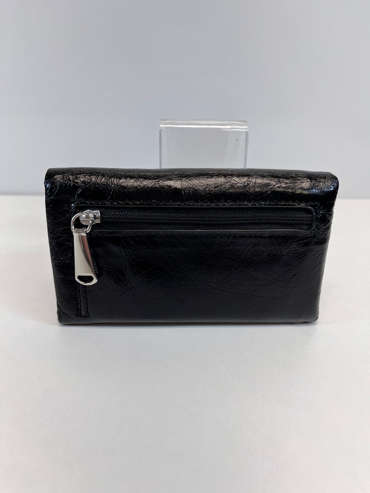 HOBO Wallet Black Small Keychain