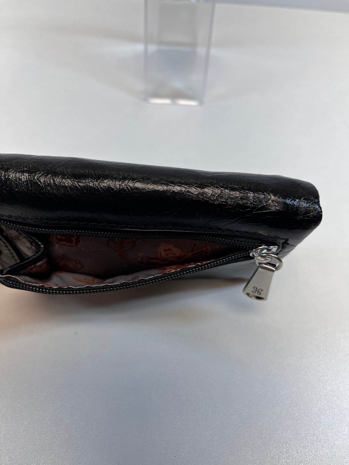 HOBO Wallet Black Small Keychain