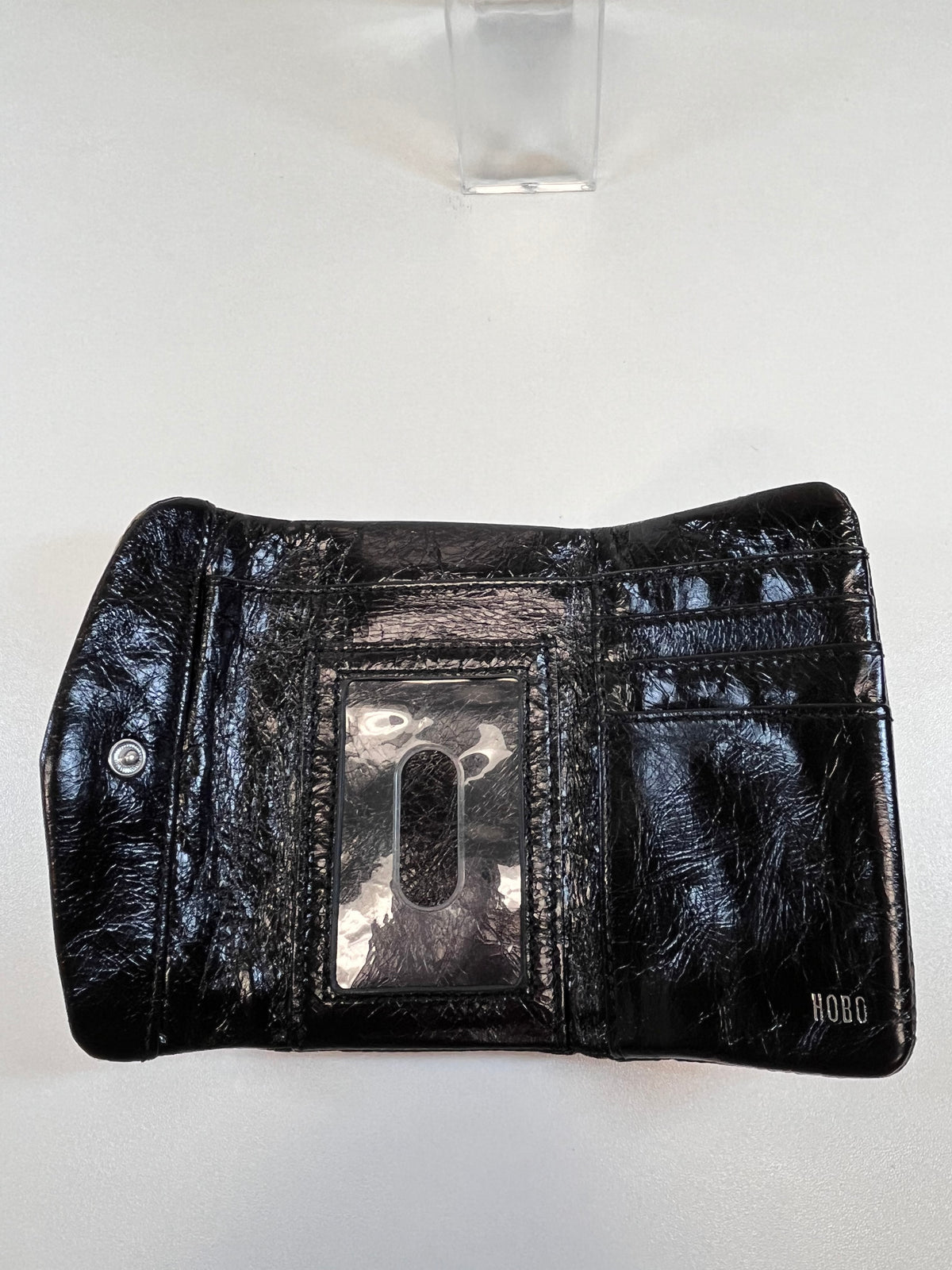 HOBO Wallet Black Small Keychain