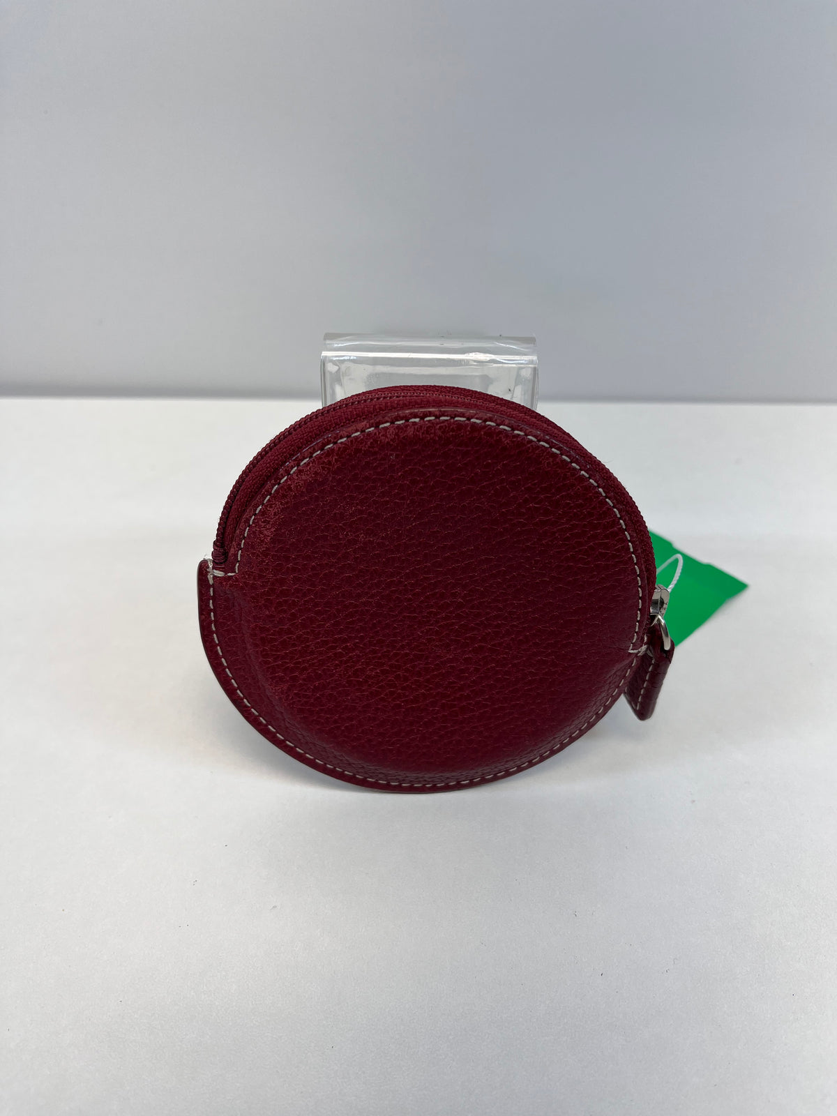 Coach Coin Purse Red Vintage Round Zip