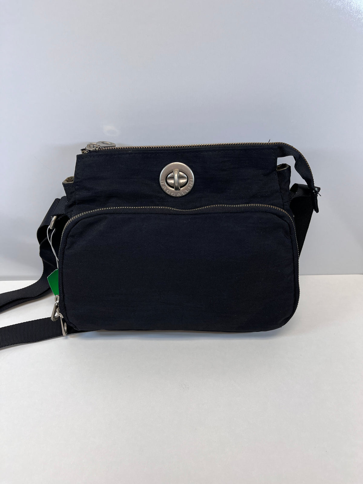 Baggallini Crossbody Black Calais (as is: stain inside)