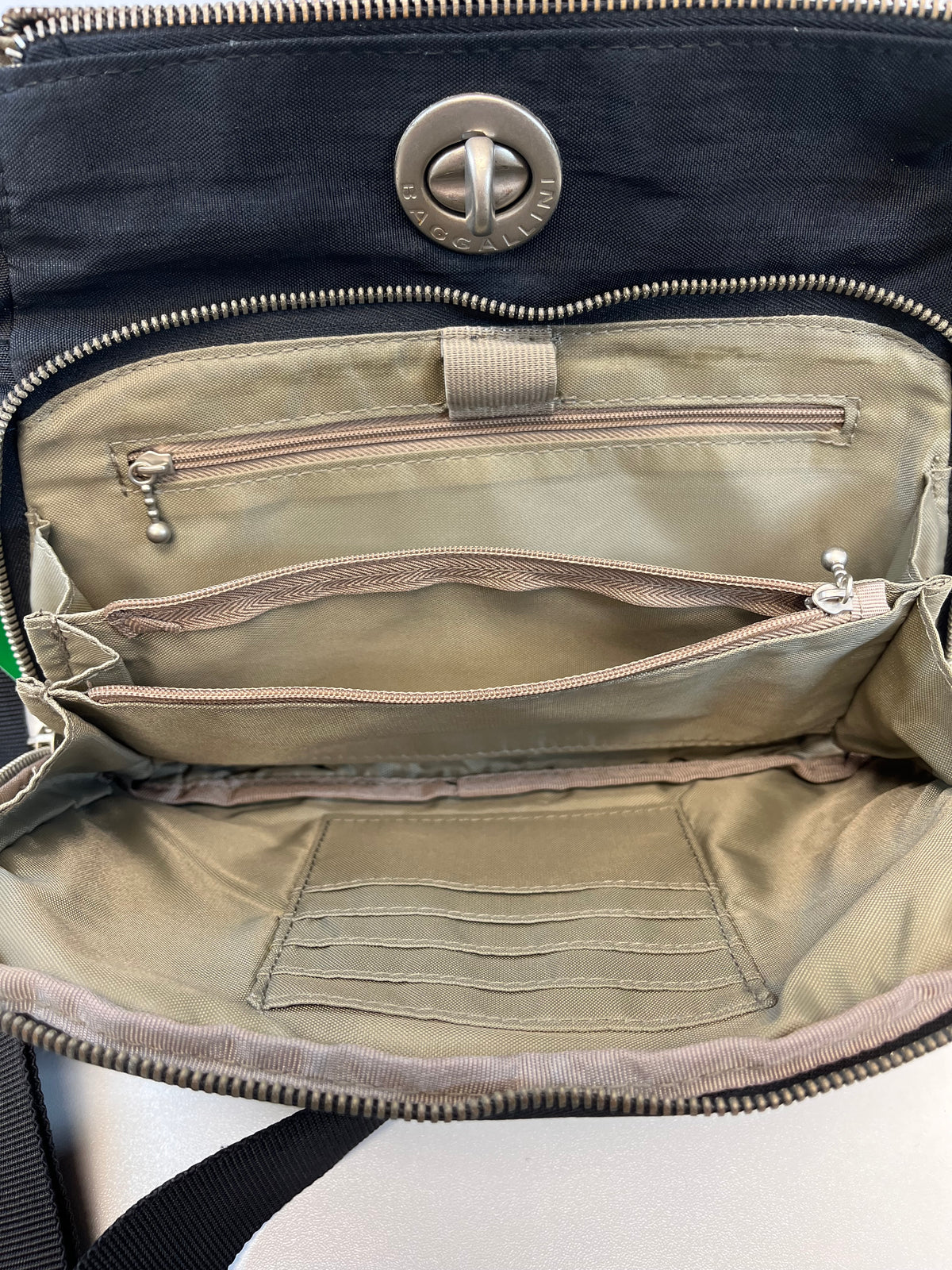 Baggallini Crossbody Black Calais (as is: stain inside)