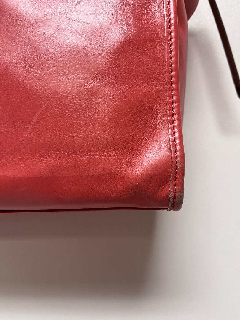 HOBO Handbag Pink Leather Tote