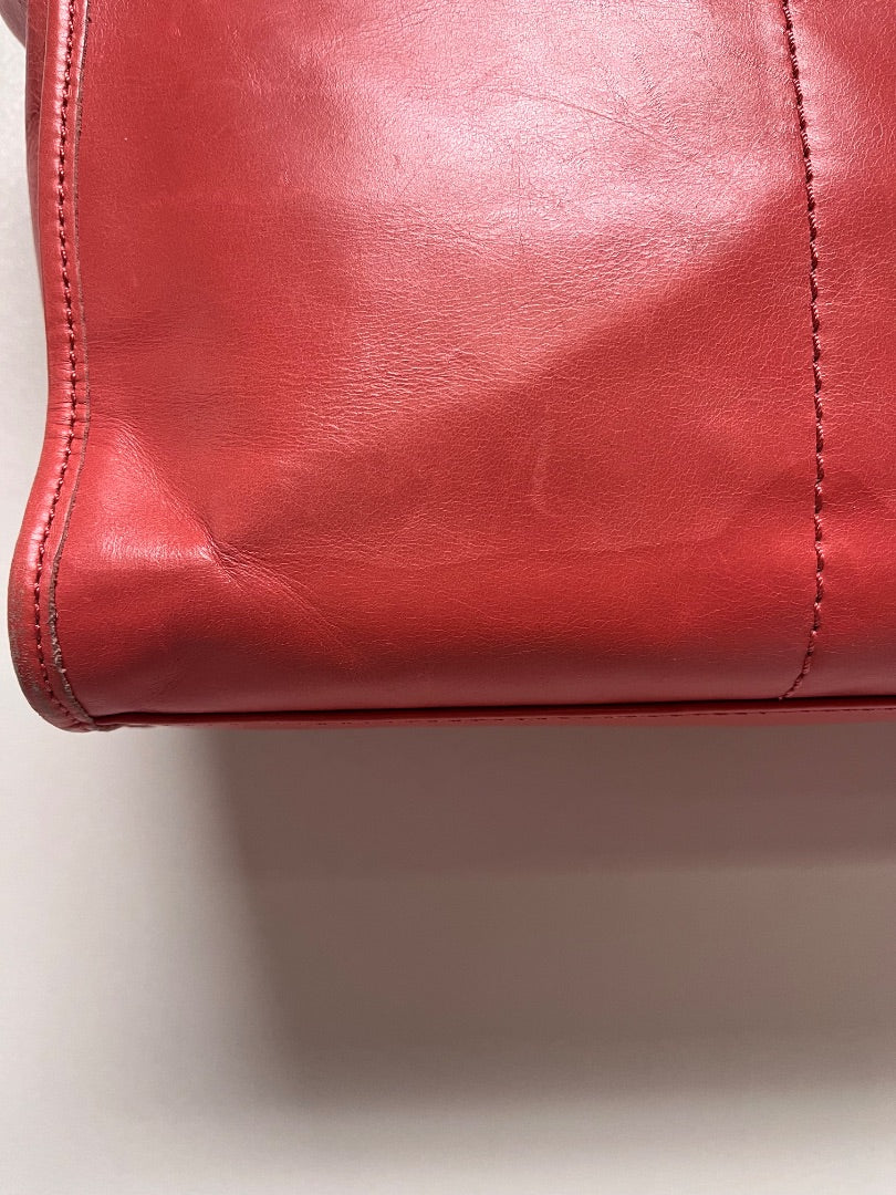 HOBO Handbag Pink Leather Tote