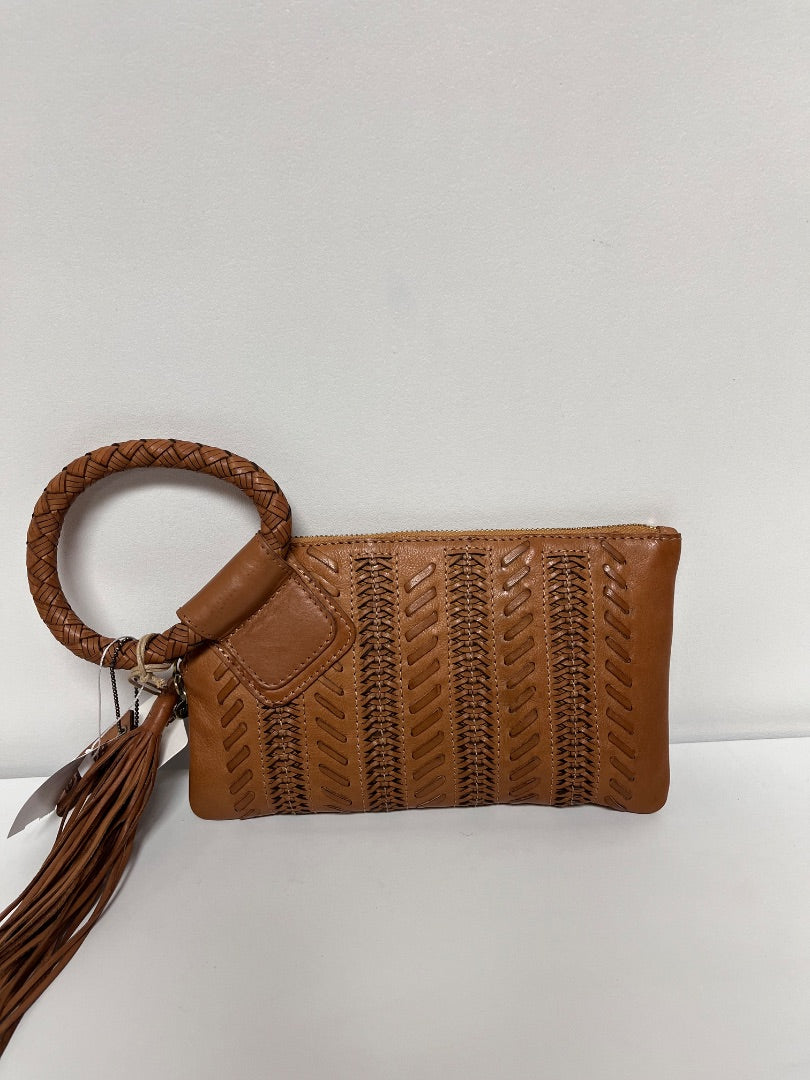 HOBO Wristlet Harvest Wheat NWT Sable Clutch