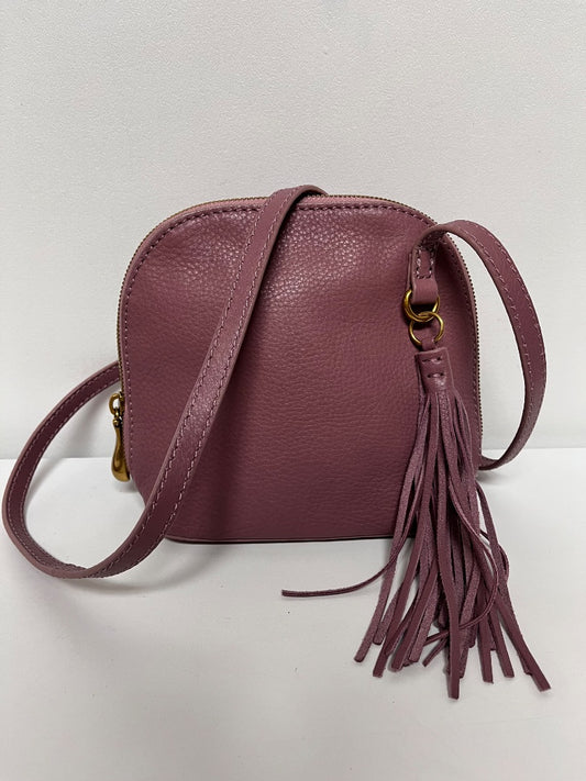 HOBO Crossbody Mauve Dusty Rose Nash Tassel