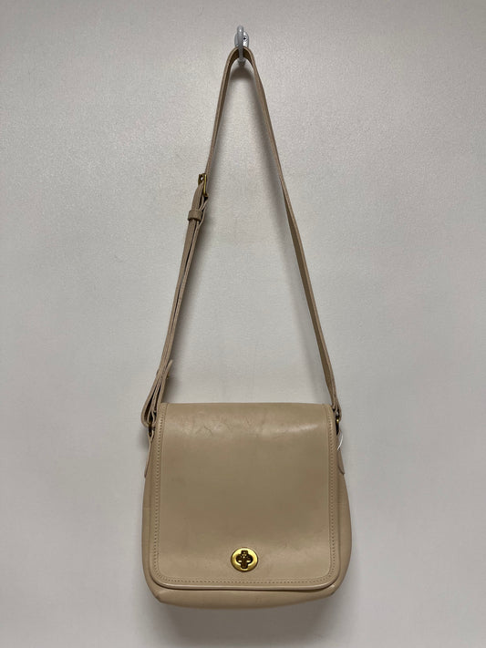Coach Handbag Bone Companion Flap Vintage 1998 (missing hang tag) 9076