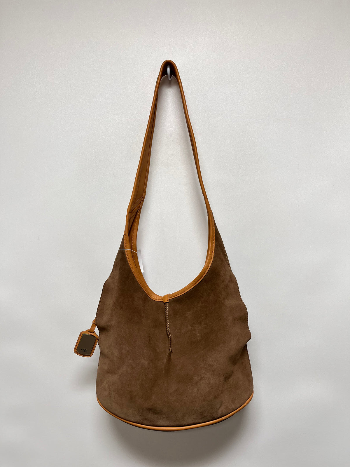 UGG Handbag Brown Suede Hobo Bag Vintage