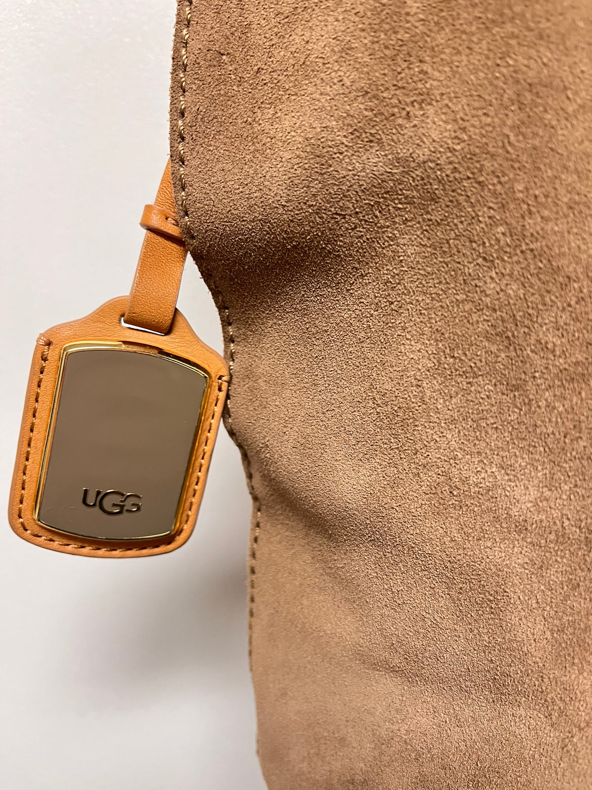 UGG Handbag Brown Suede Hobo Bag Vintage
