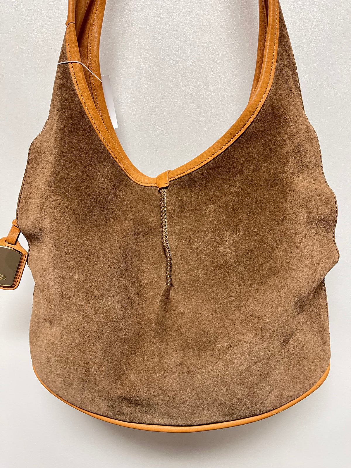 UGG Handbag Brown Suede Hobo Bag Vintage
