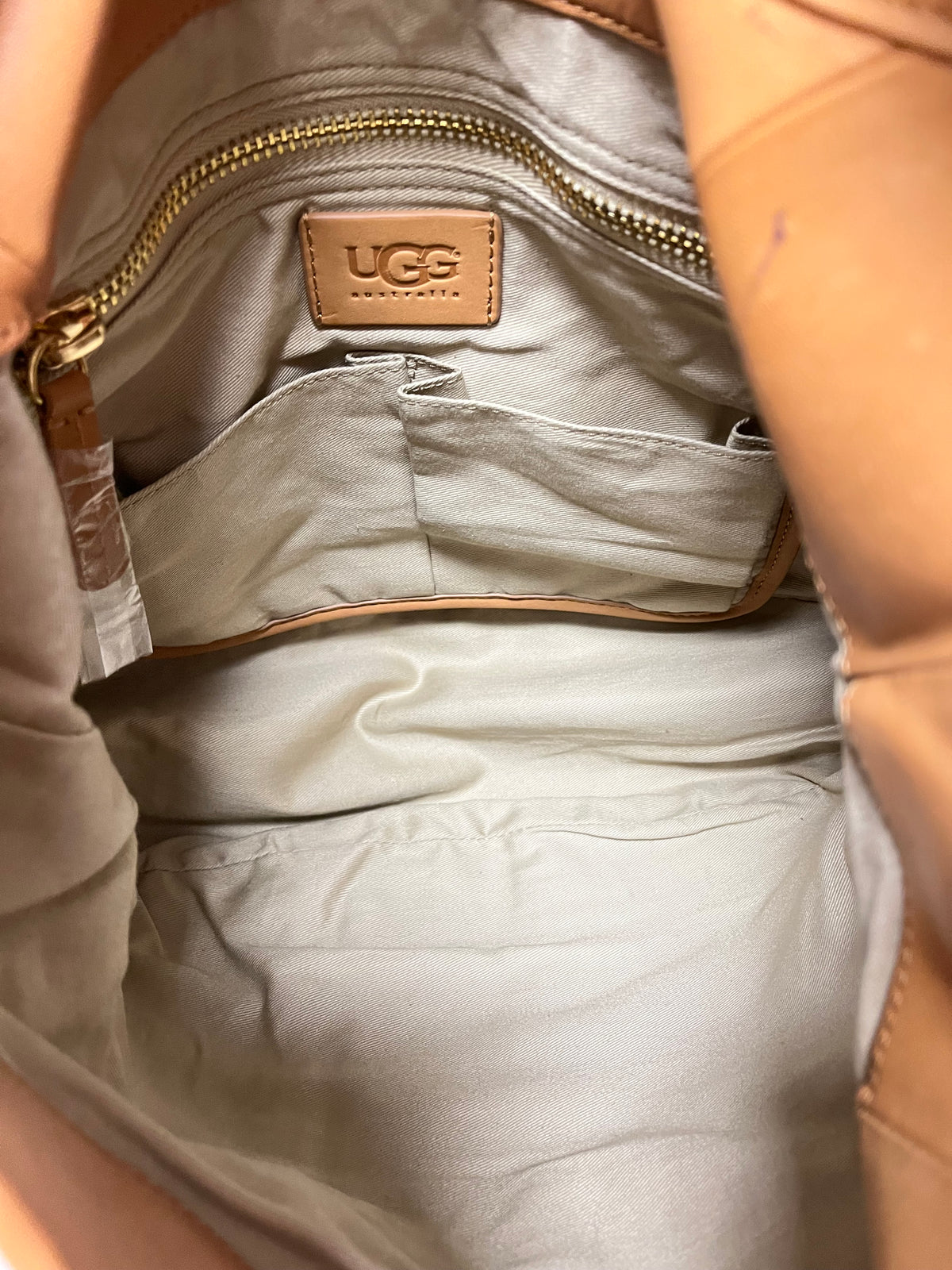 UGG Handbag Brown Suede Hobo Bag Vintage