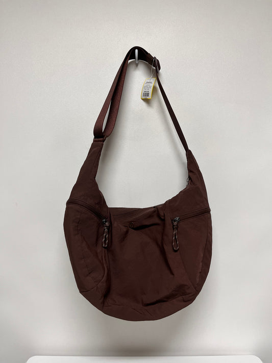 Lululemon Crossbody Brown Slouchy Sling Bag Large