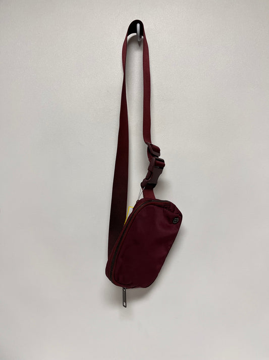 Lululemon Belt Bag Burgundy