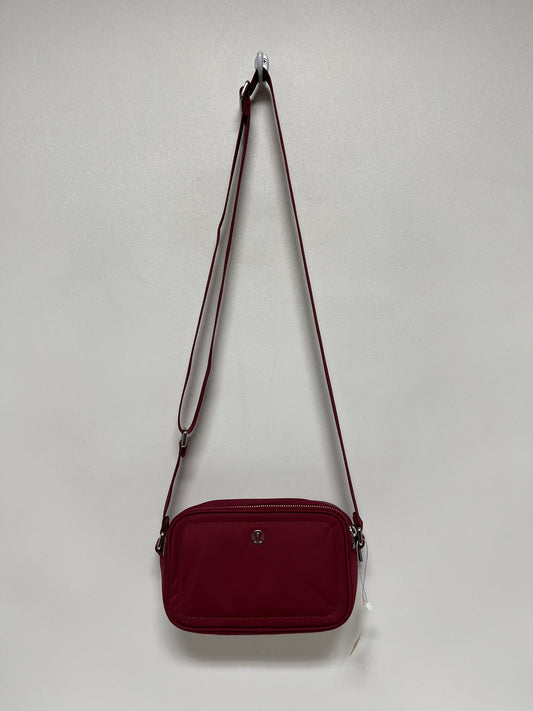Lululemon Crossbody Burgundy Camera Bag