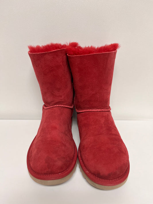 Ugg Boots Red Bailey Bow II  8