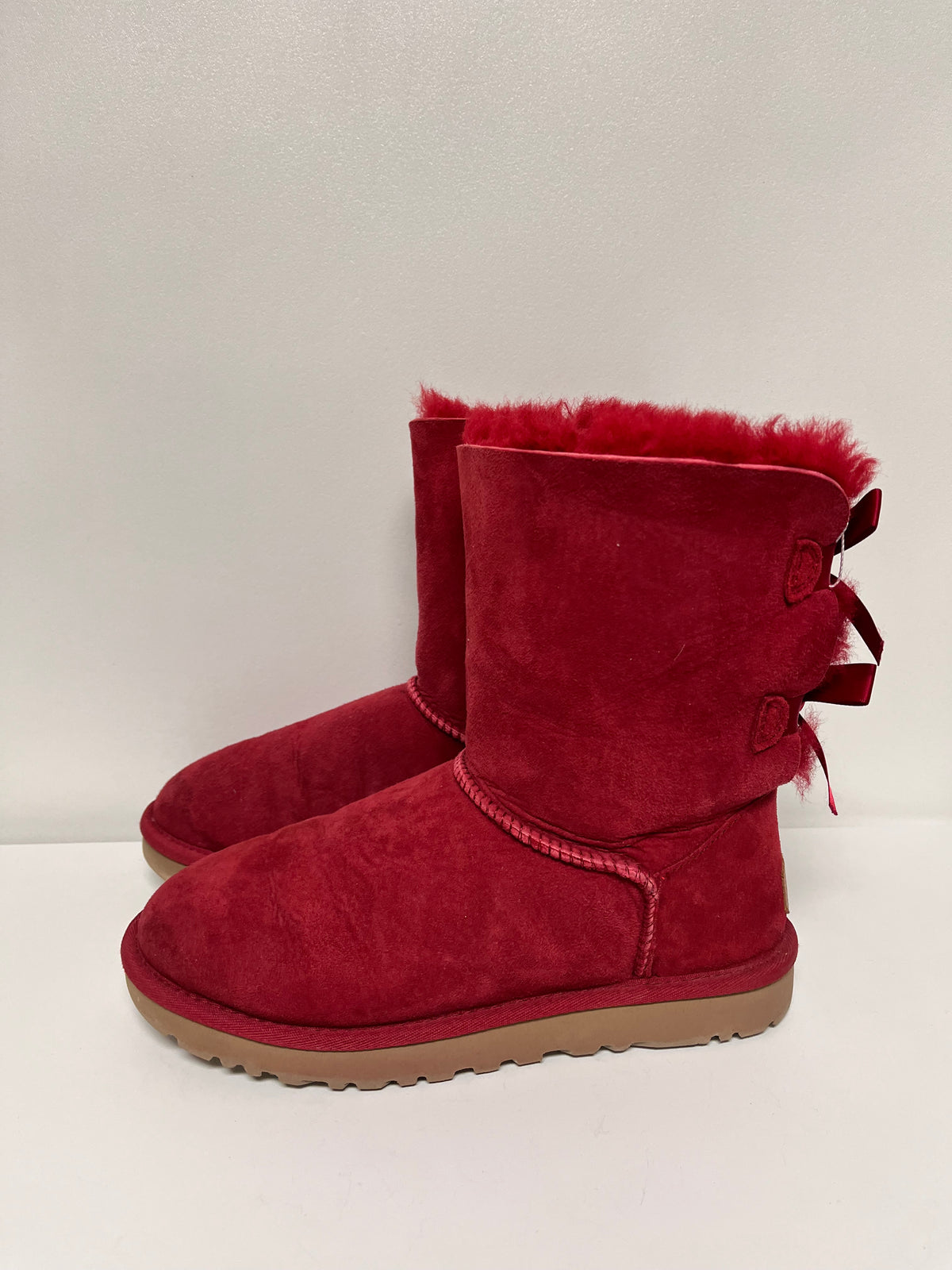 Ugg Boots Red Bailey Bow II  8