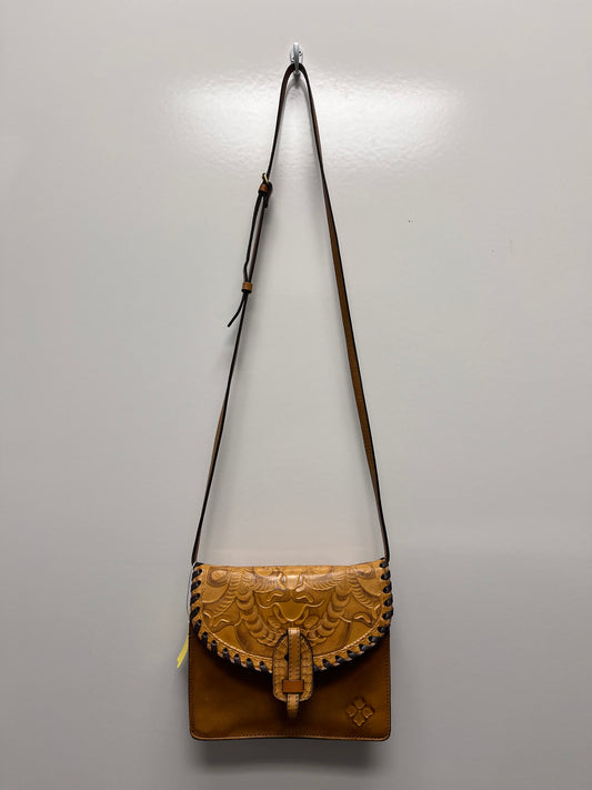 Patricia Nash Crossbody Tan Lanza Floral