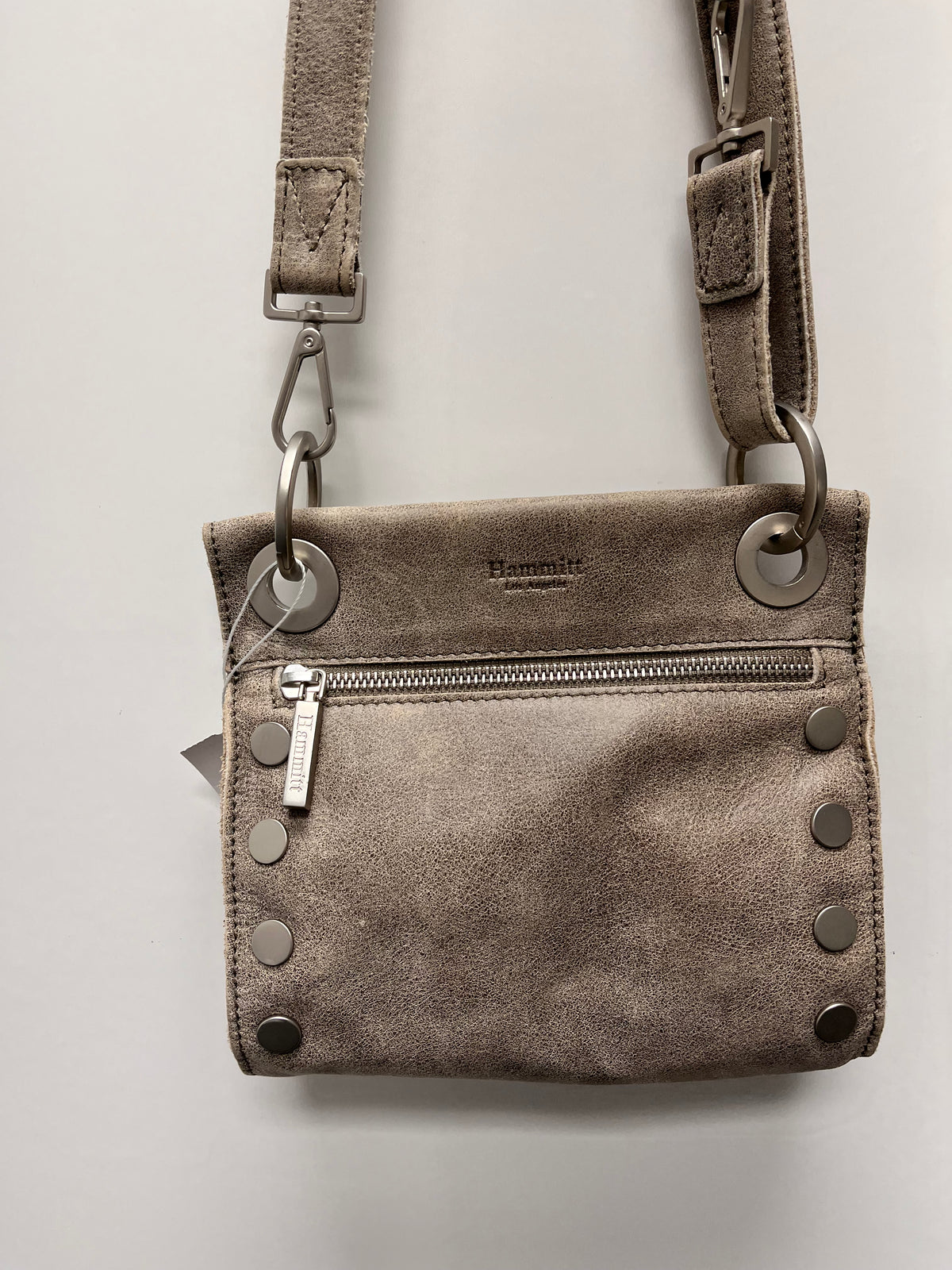 Hammitt Crossbody Pewter Tony Small