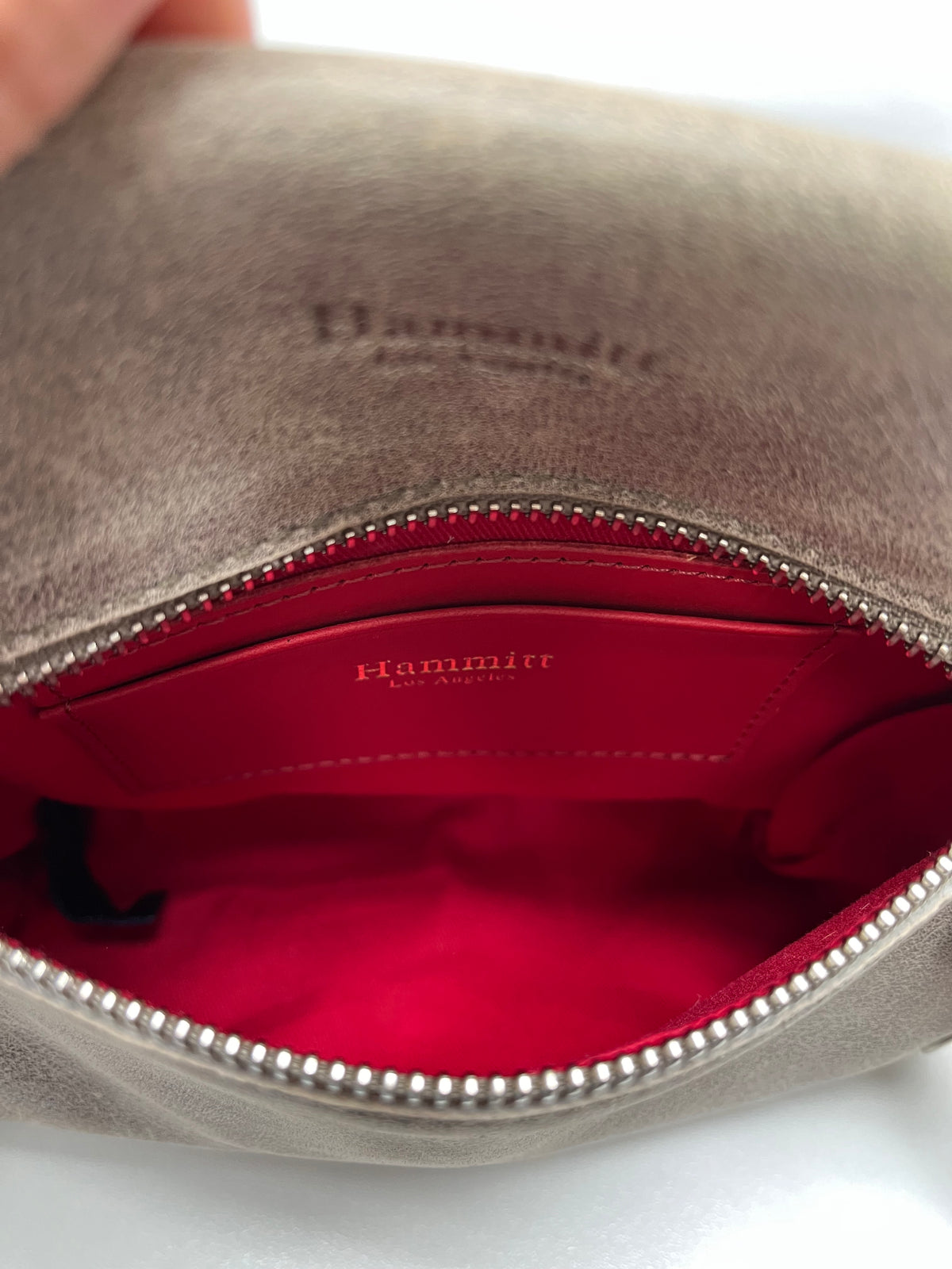 Hammitt Crossbody Pewter Tony Small
