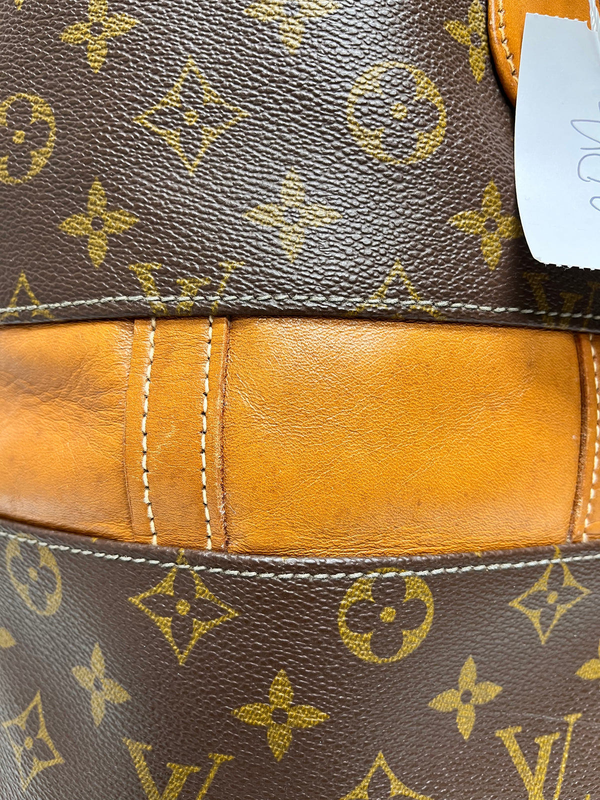 Louis Vuitton Brown Monogram Vintage Bucket Bag 1970/1980