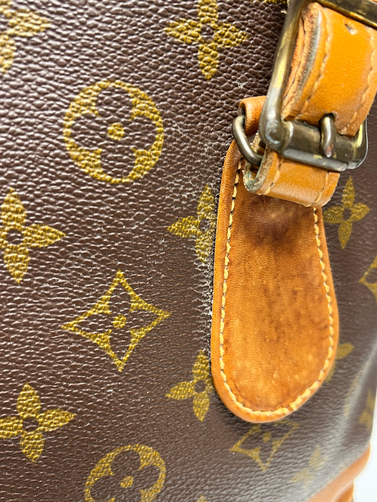 Louis Vuitton Brown Monogram Vintage Bucket Bag 1970/1980