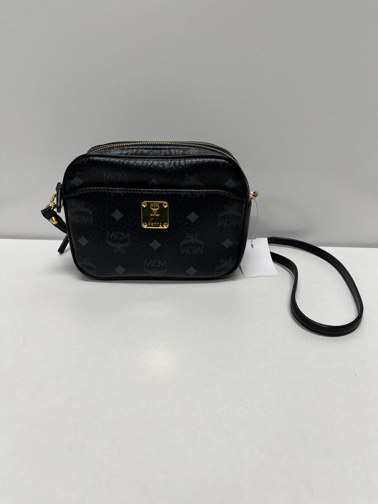 Black & Gray MCM Handbag Camera