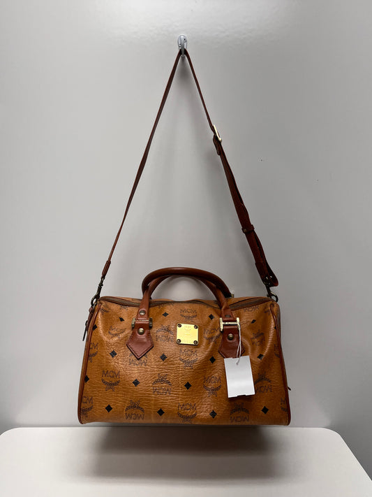 Camel MCM Handbag