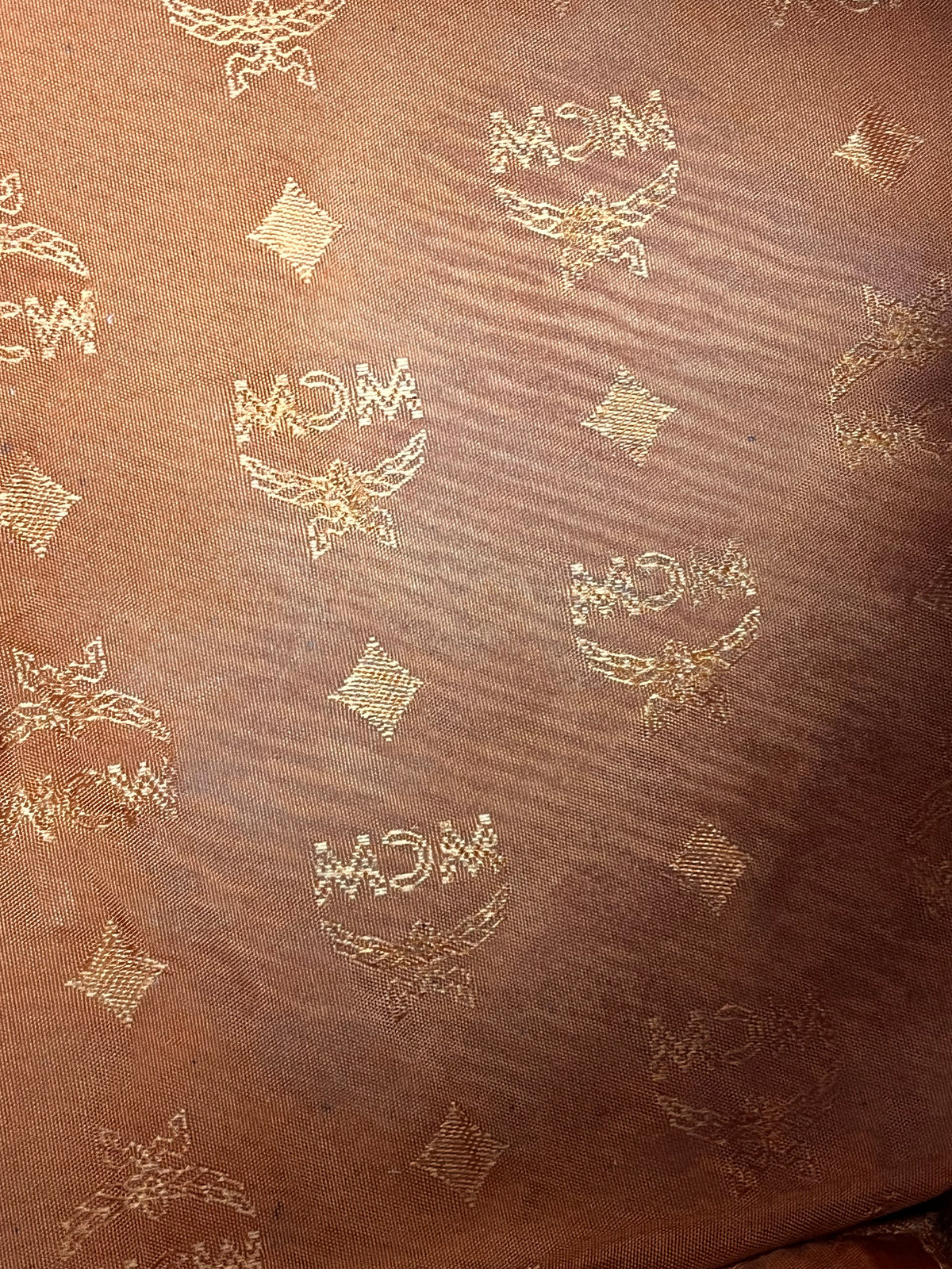 Camel MCM Handbag