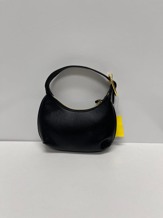 Edikted Handbag Black Buckle Strap Faux Leather
