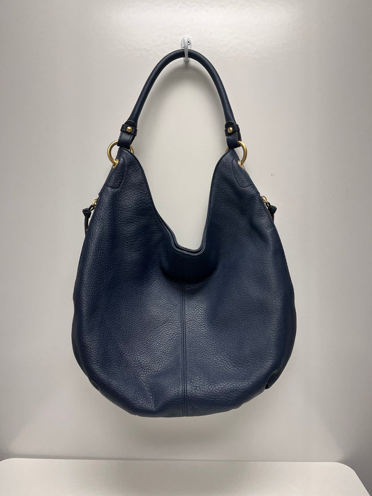 Siplada Handbag Navy Leather Hobo