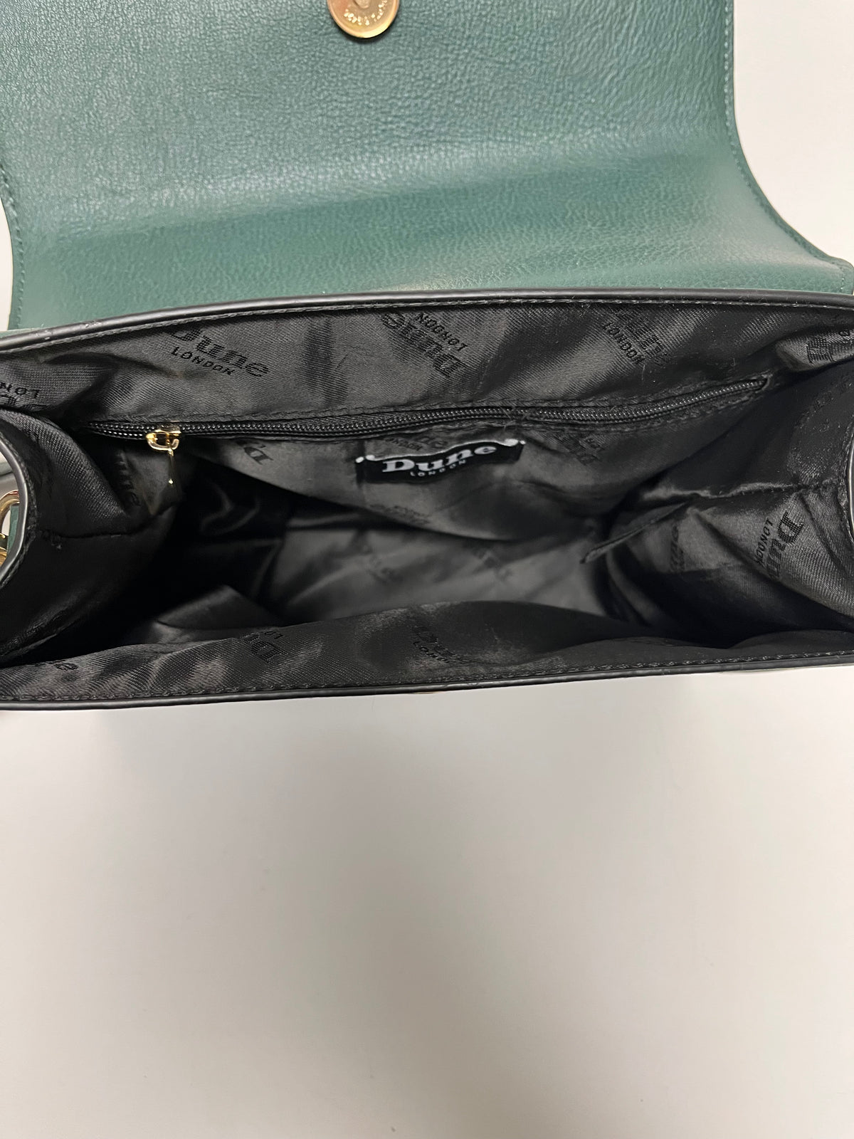 Dune London Handbag Green & Black