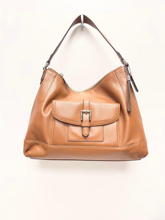 Coach Handbag Brown  Charlie 2014 Buckle F29881