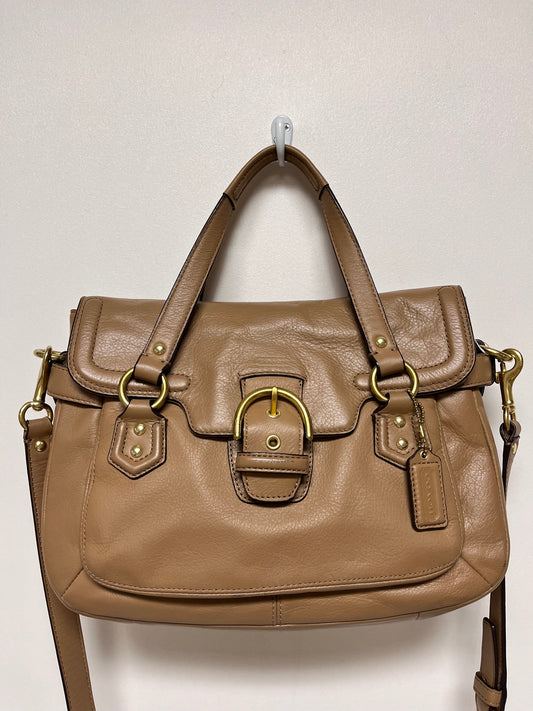 Coach Handbag Tan Campbell Eva Flap 2013