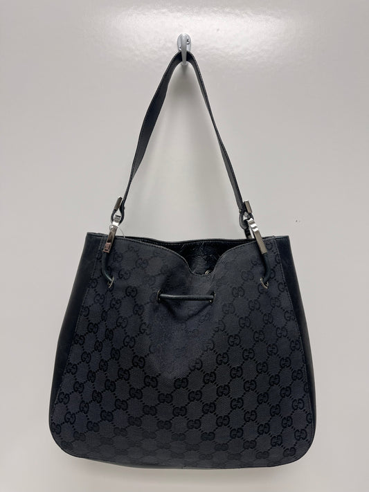 Gucci Handbag Black Drawstring Shoulder Bag
