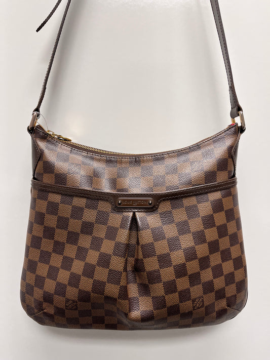 Louis Vuitton Handbag Damier Ebene Bloomsbury PM 2015 As is: cracks at mouth opening