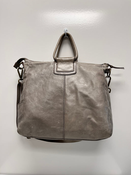 Hobo Handbag Gray Sheila (As Is) Large