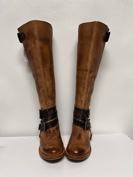 Freebird by Steven Collins Boots Tan Cleo Harness Buckles 7