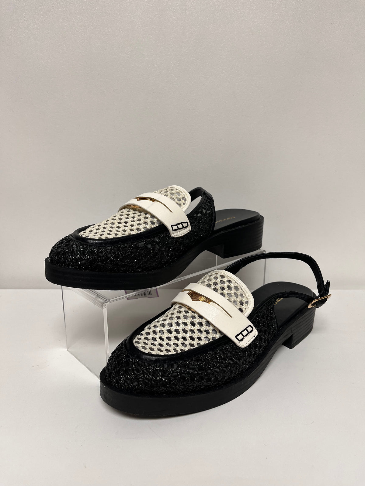 Chinese Laundry Shoes Black & White  8
