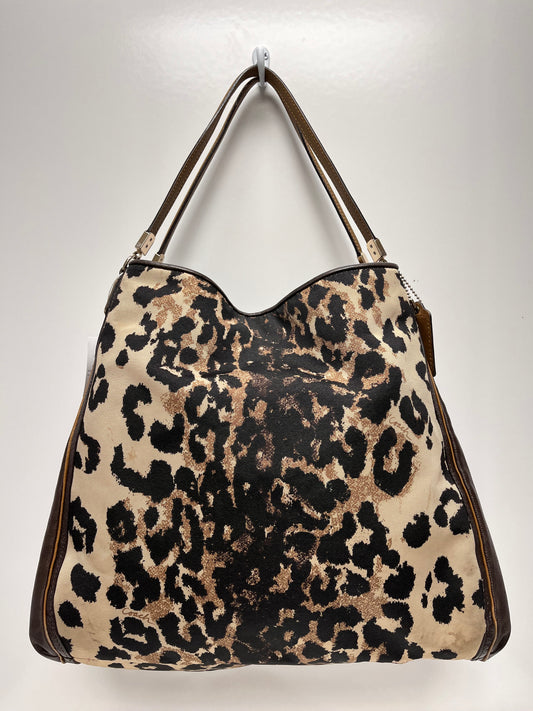Coach Handbag Leopard Madison Phoebe Ocelot 2013 25209 (as is: corner wear)