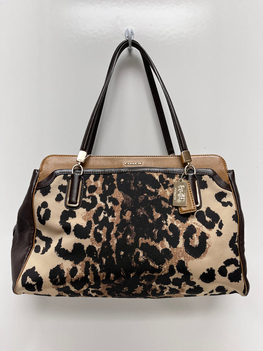 Coach Handbag Leopard Madison Kimberly Ocelot 2013  25207
